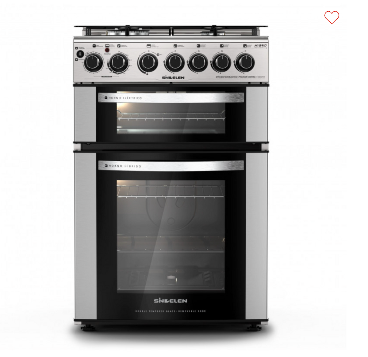 Cocina Híbrida doble horno CH-660DHIN