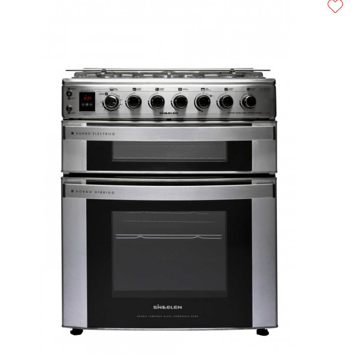 Cocina Híbrida doble horno CH-770DHIN