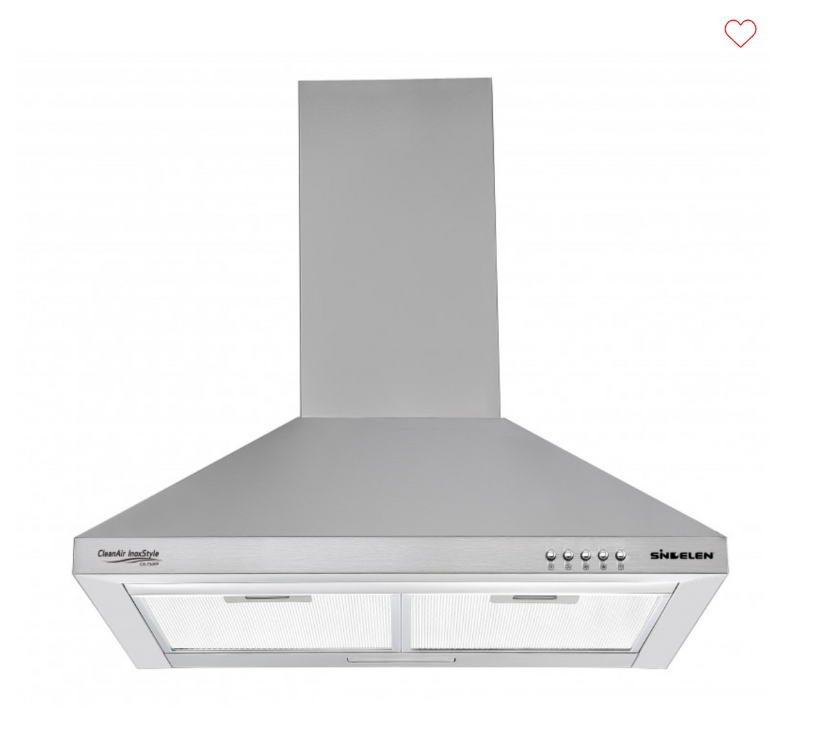 Campana Piramidal CA-730PP Cleanair Inoxstyle