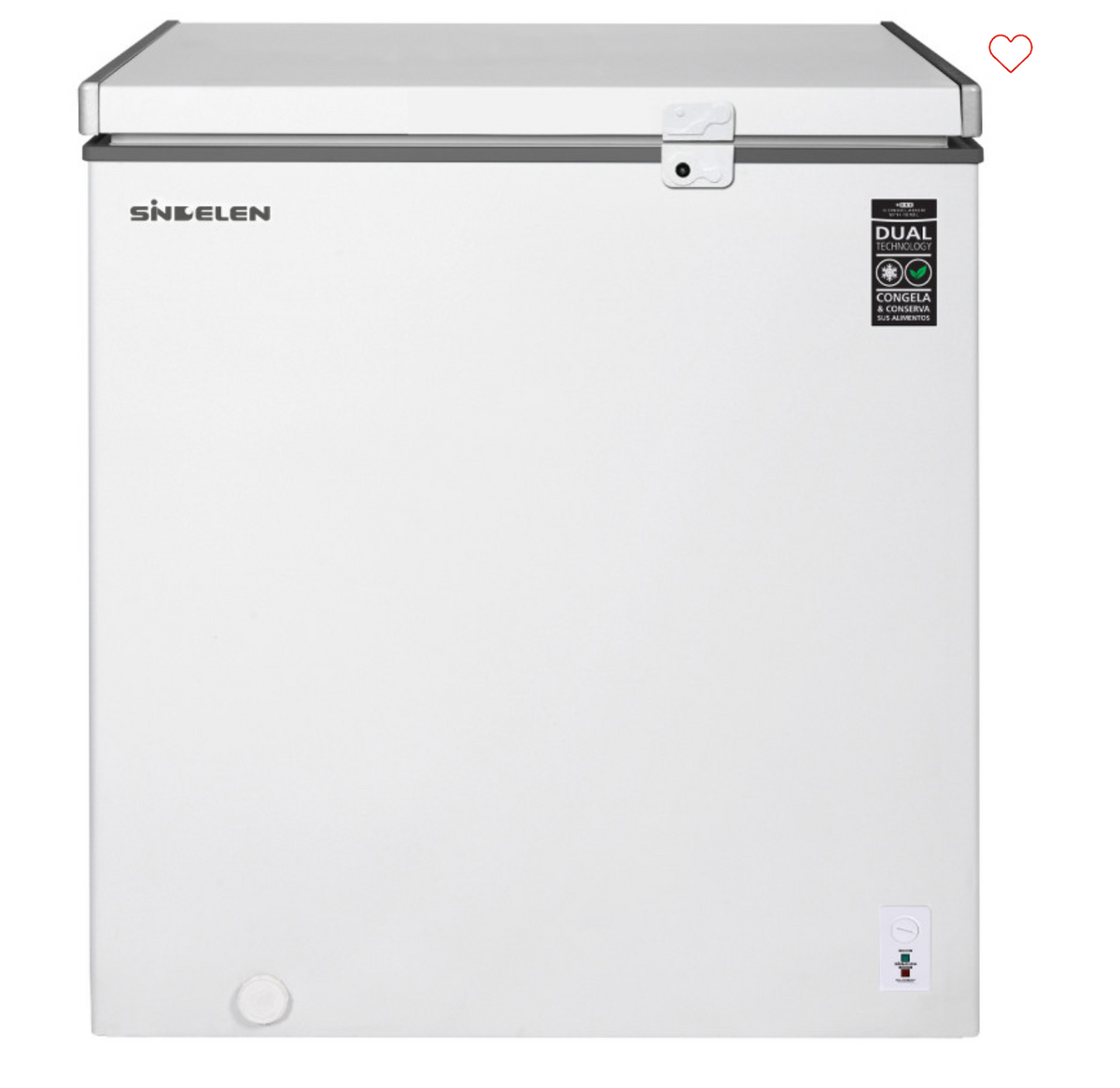 Congelador/Freezer Horizontal 137 Litros SFH-152BL Dual Technology