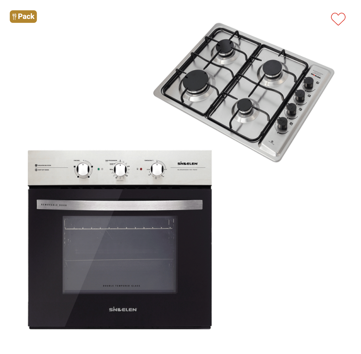 Kit Duo Encimera y Horno • HE-7200IN + CEG-4600IN