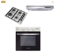 Kit Campana, Encimera y Horno • HE-7200IN + CEG-4600IN + CA-610EIN