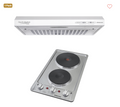 Kit Duo Campana y Encimera • CEE-4251IN + CA-605BL
