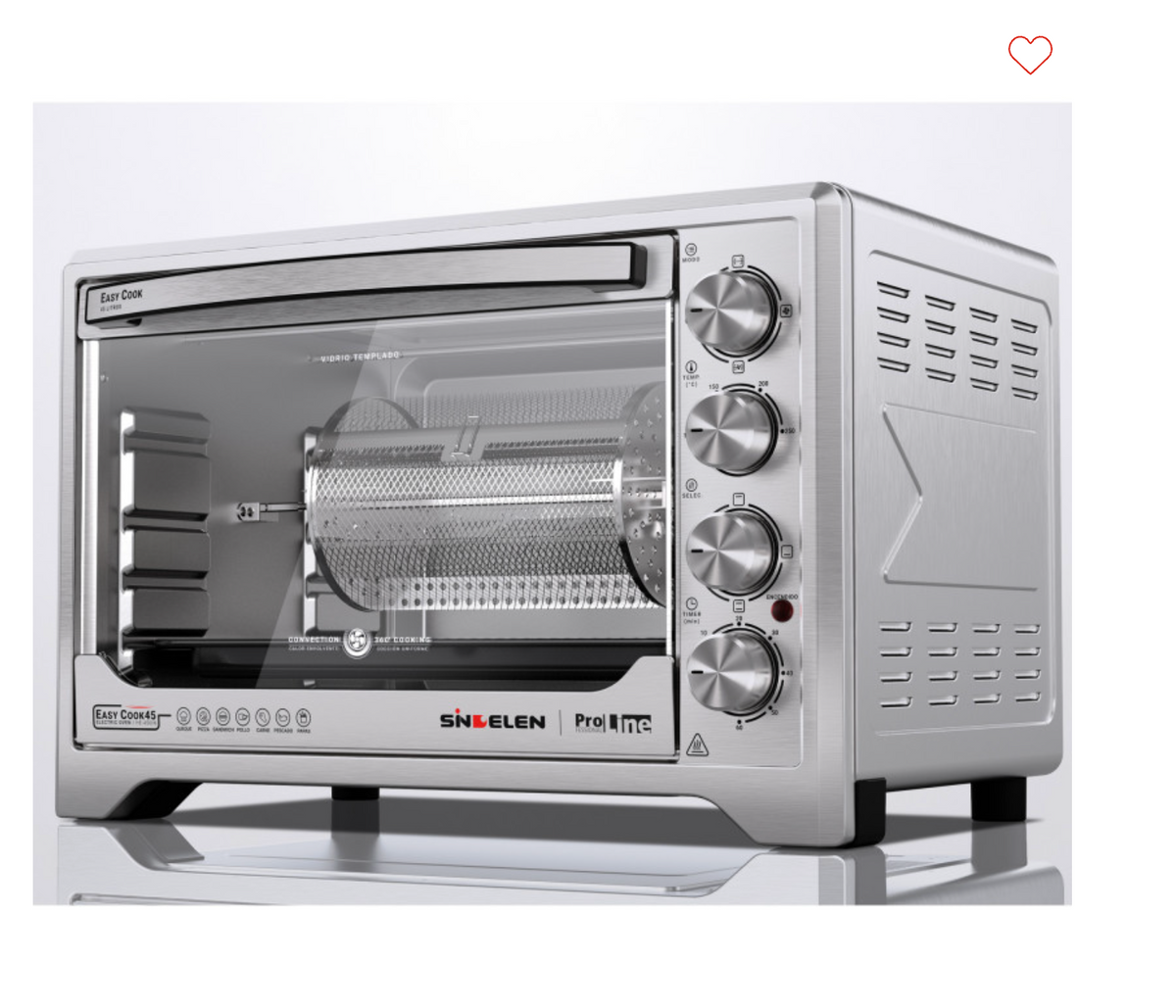 Horno Eléctrico HE-450IN • Easy Cook 45