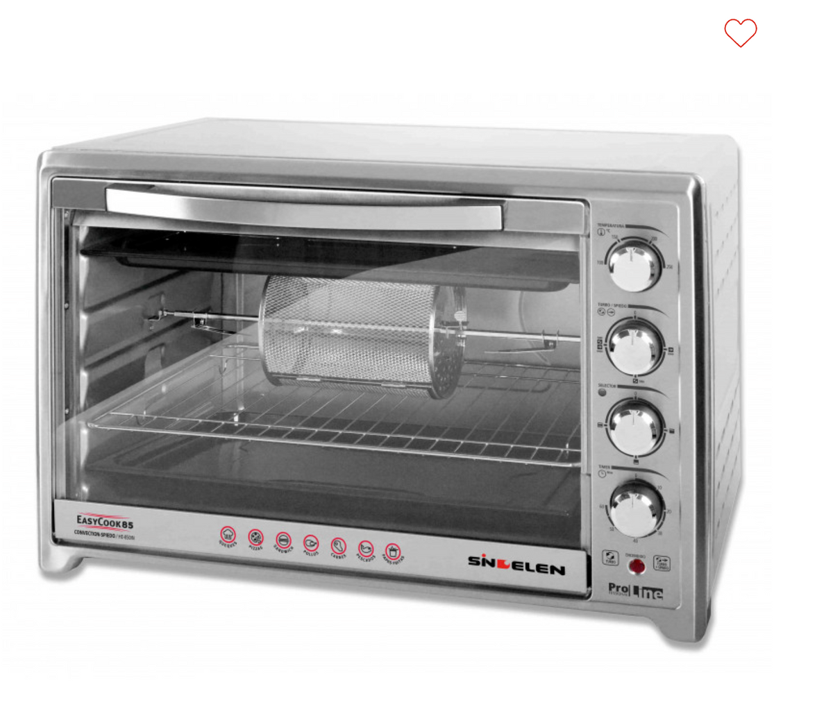 Horno Eléctrico HE-850IN • Easy Cook 85